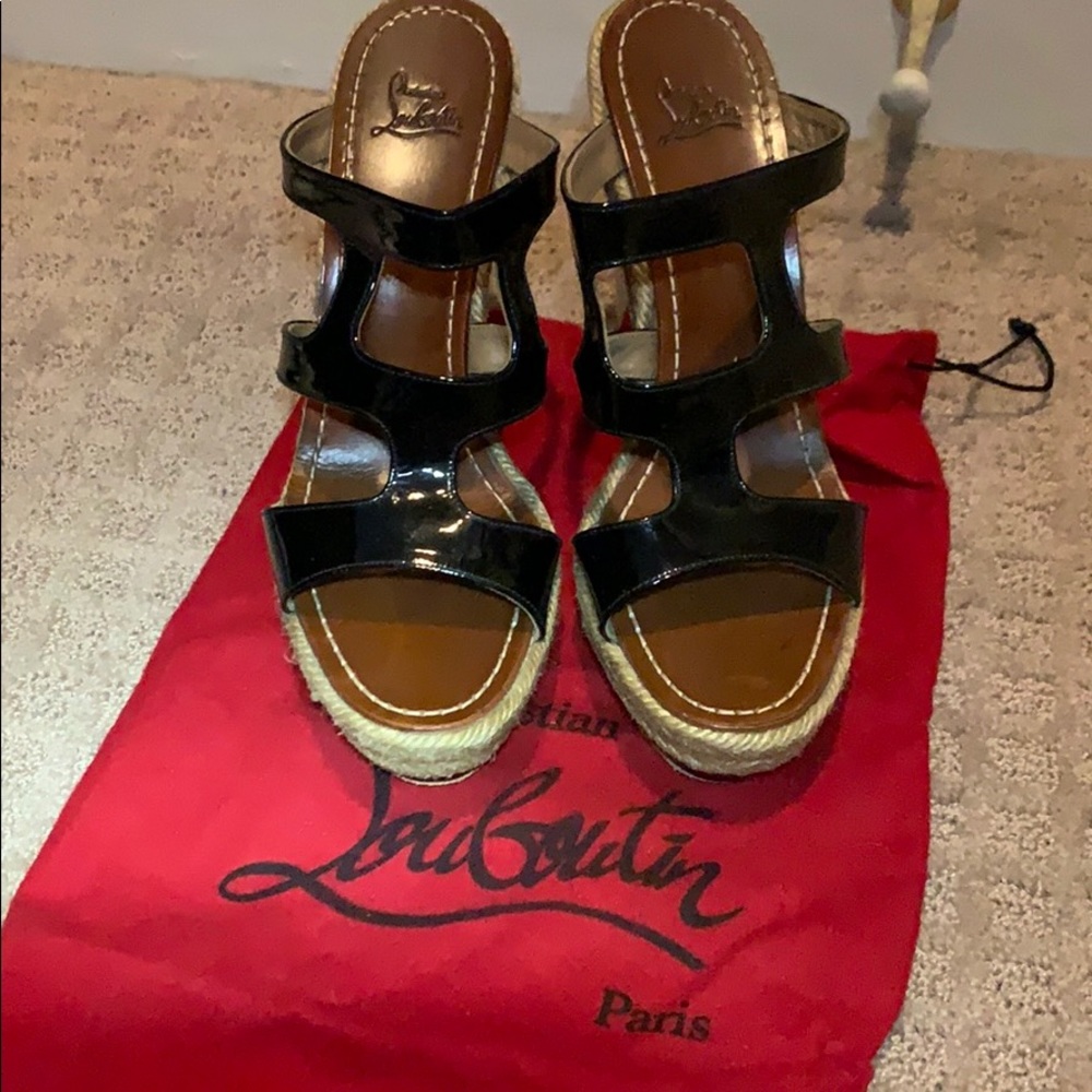 Christian Louboutin wedges